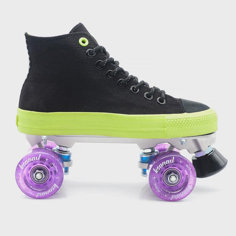 Black Shoes + Purple Lights do not flash (Aluminium alloy base)_ 40
